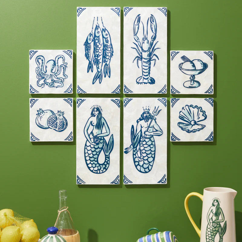 J & CO TAVERNA WALL ART: FISH
