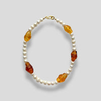 JEAN RILEY MIRAGE PEARL NECKLACE: SOLEIL