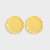KLEVERING MOCHI PLATE 2PC SET: YELLOW / MED