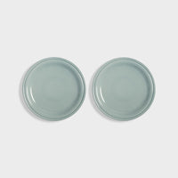 KLEVERING MOCHI PLATE 2PC SET: LIGHT BLUE / MED