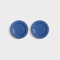 KLEVERING MOCHI PLATE 2PC SET: BLUE / SML