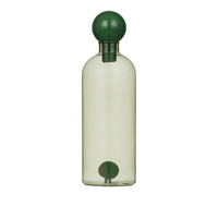 OLIVE GLASS OIL BOTTLE