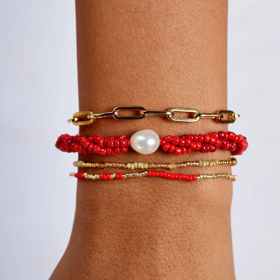 ANNI LU CLEMENCE BRACELET: SPECKLE