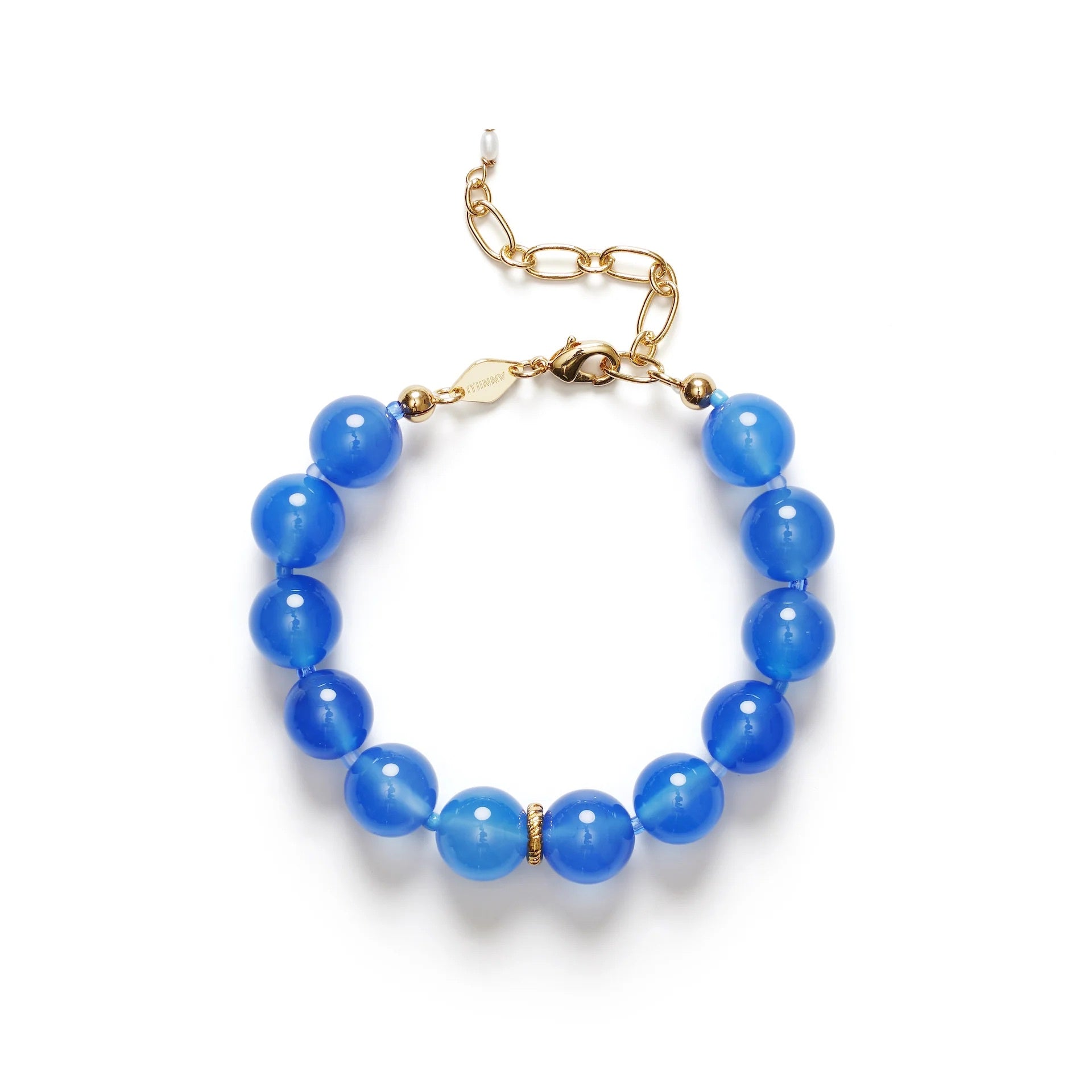ANNI LU BALL BRACELET: PACIFIC BLUE