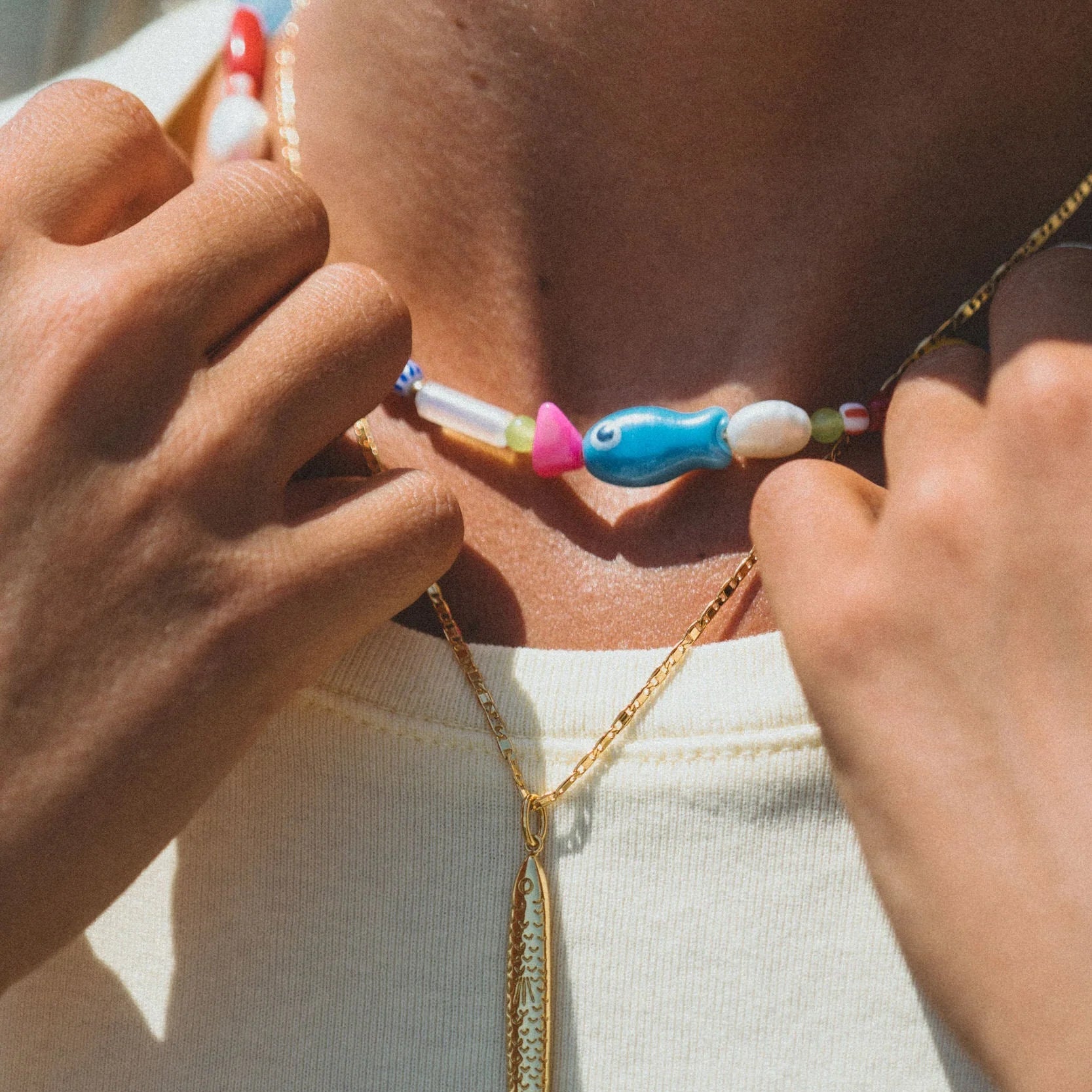 ANNI LU HAPPY NECKLACE