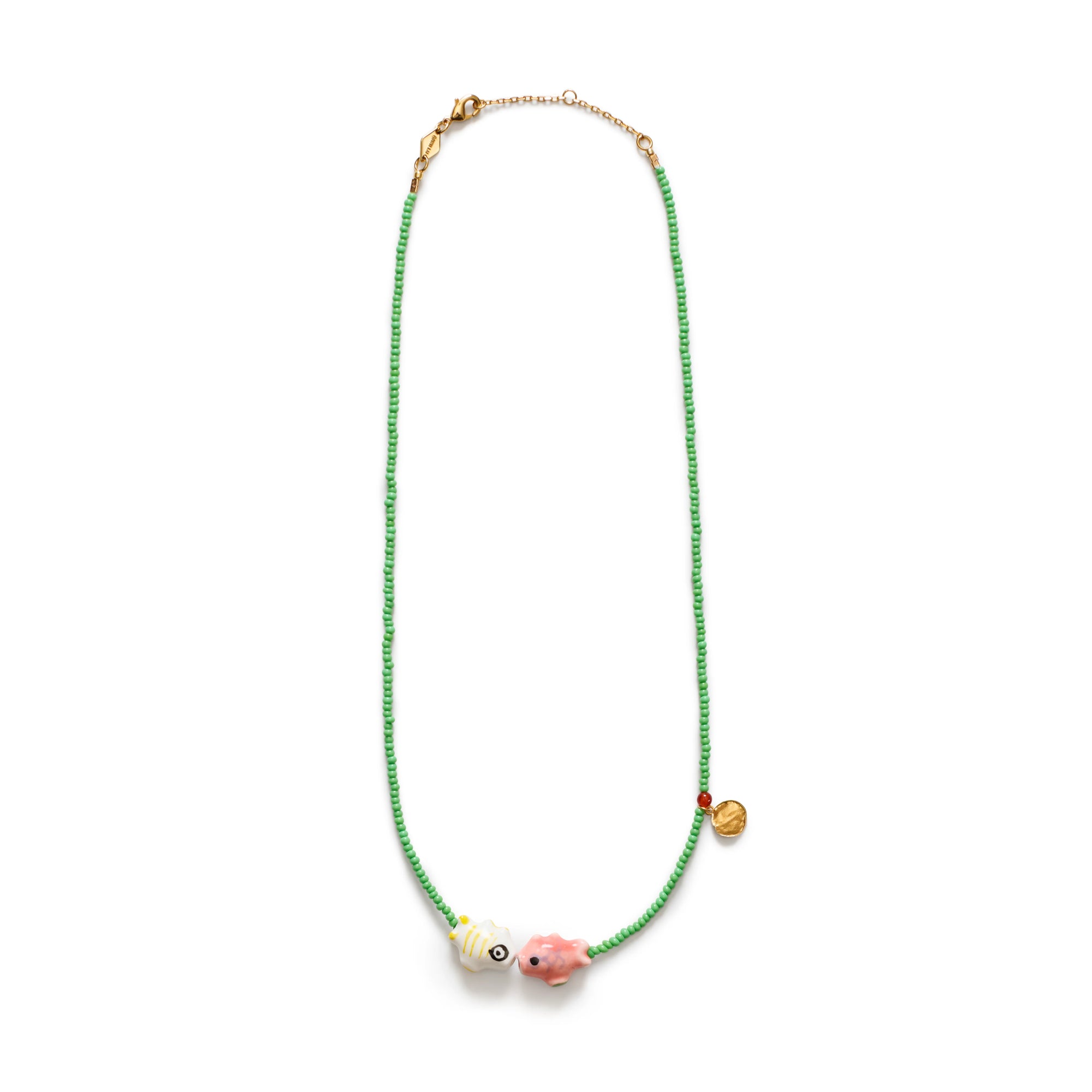 ANNI LU FISH'N KISS NECKLACE