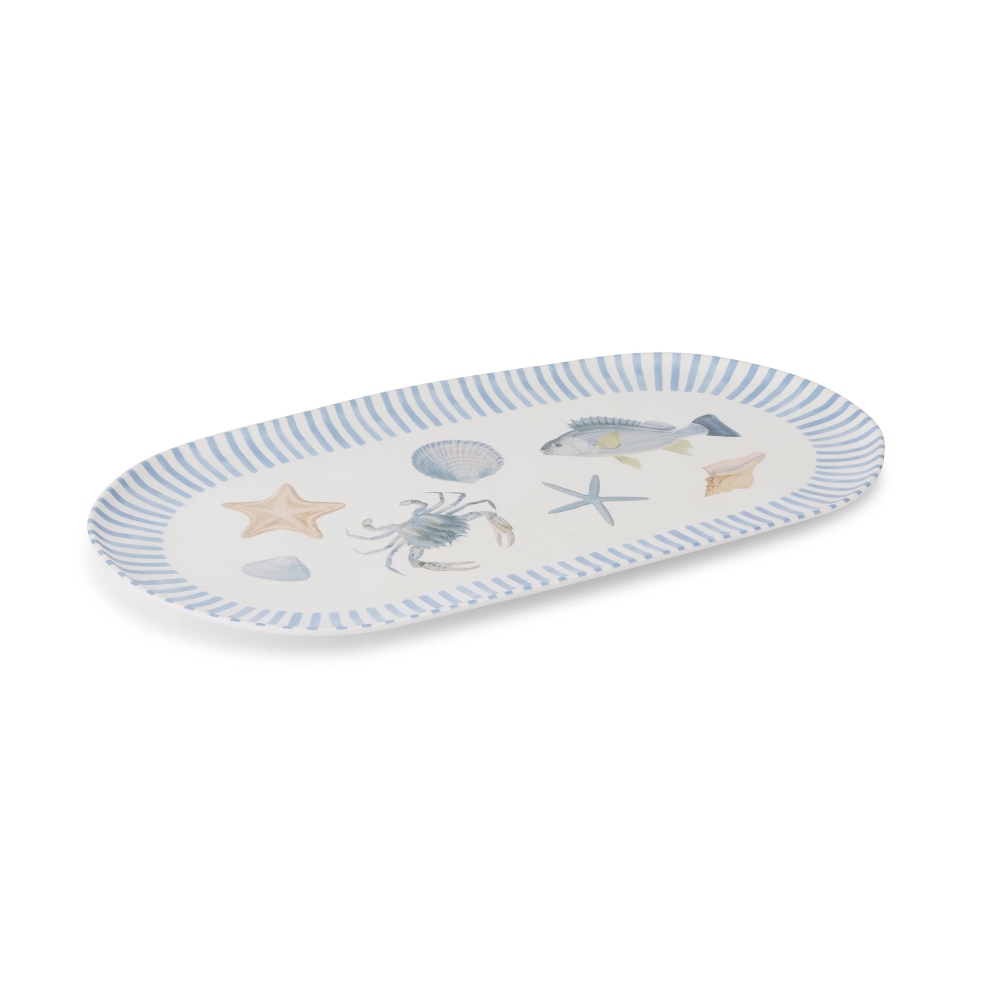 LA MER MELAMINE OVAL PLATTER