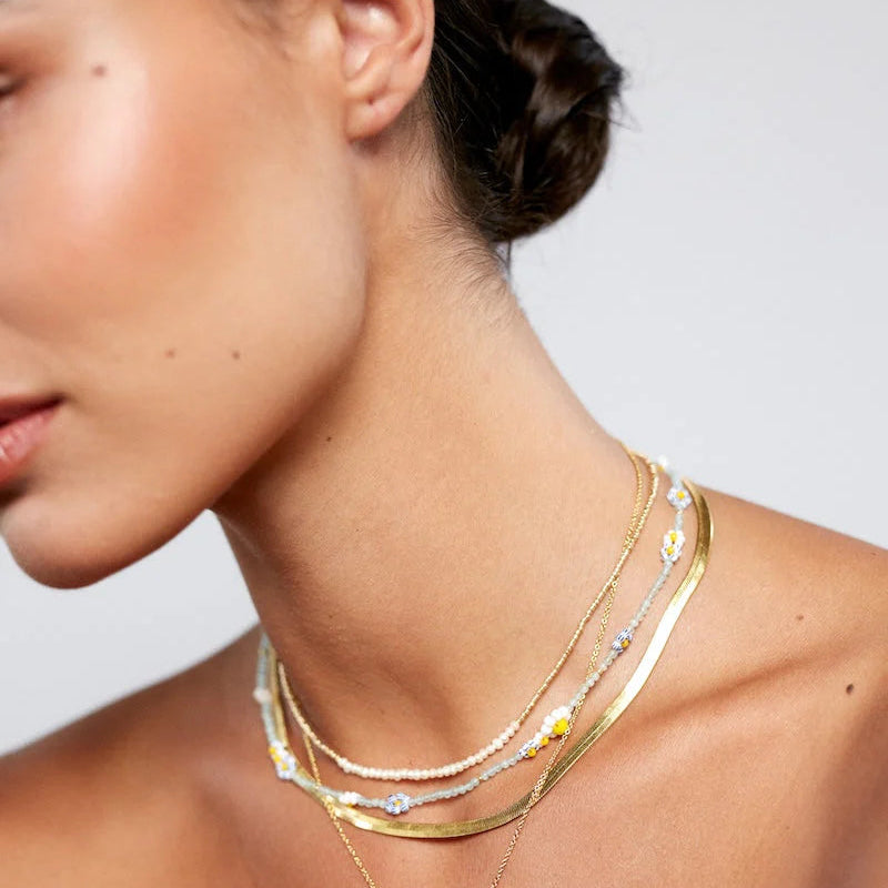 ANNI LU BLUEBELL BLOOM NECKLACE