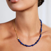 ANNI LU DEEP BLUE NECKLACE