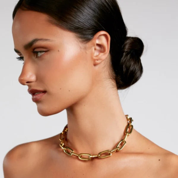 ANNI LU GOLDEN LINK NECKLACE