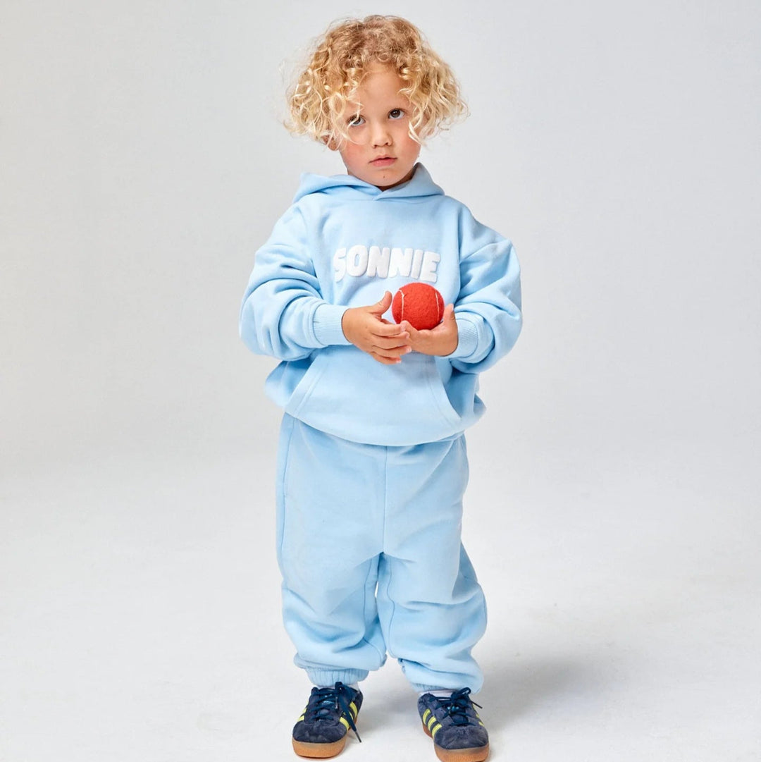SONNIE LOUIS SWEATPANTS: BABY BLUE