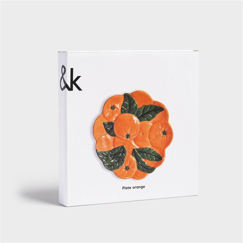 KLEVERING ORANGE PLATE