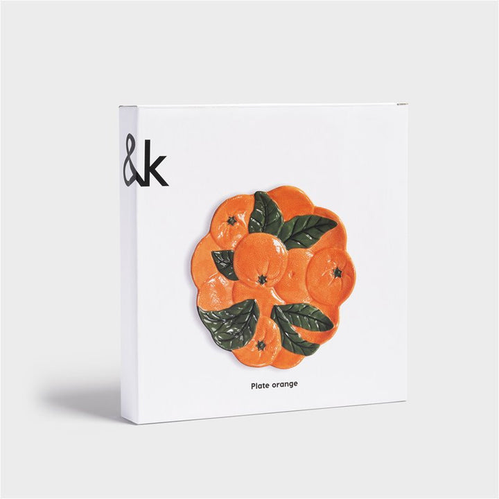 KLEVERING ORANGE PLATE