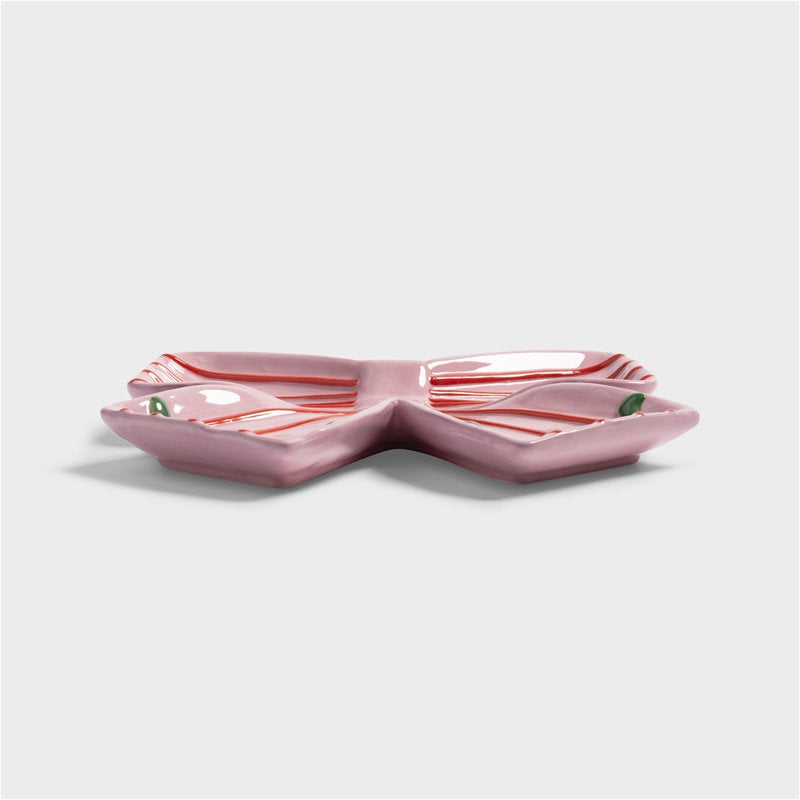 KLEVERING RIBBON PLATE: PINK