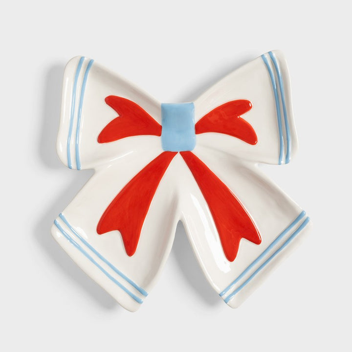 KLEVERING RIBBON PLATE: OFF-WHITE