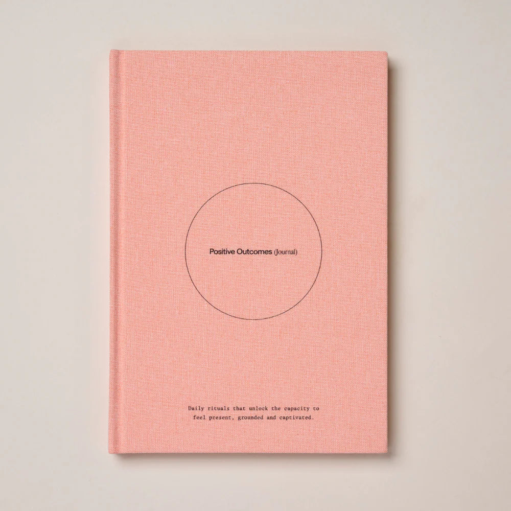 GENTLE HABITS POSITIVE OUTCOMES JOURNAL: PEACH