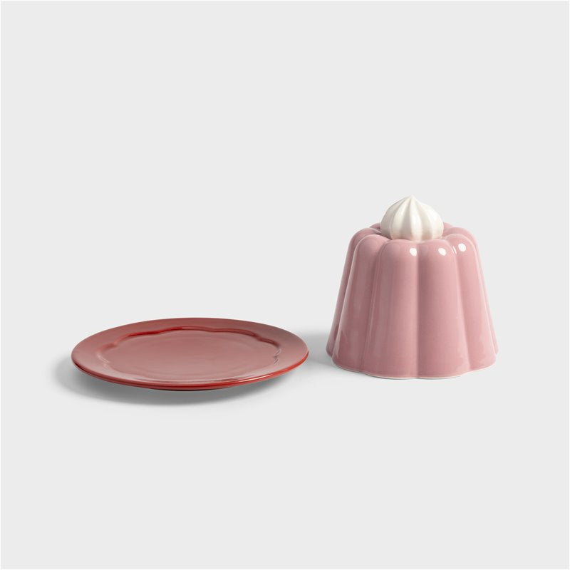 KLEVERING PUDDING CLOCHE: PINK