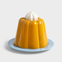 KLEVERING PUDDING CLOCHE: YELLOW