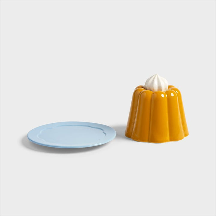KLEVERING PUDDING CLOCHE: YELLOW