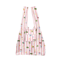 THE SOMEWHERE CO REUSABLE SHOPPING BAG: BOAT DAYS