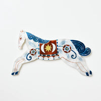 J & CO PALOMA WALL ART: WHITE HORSE