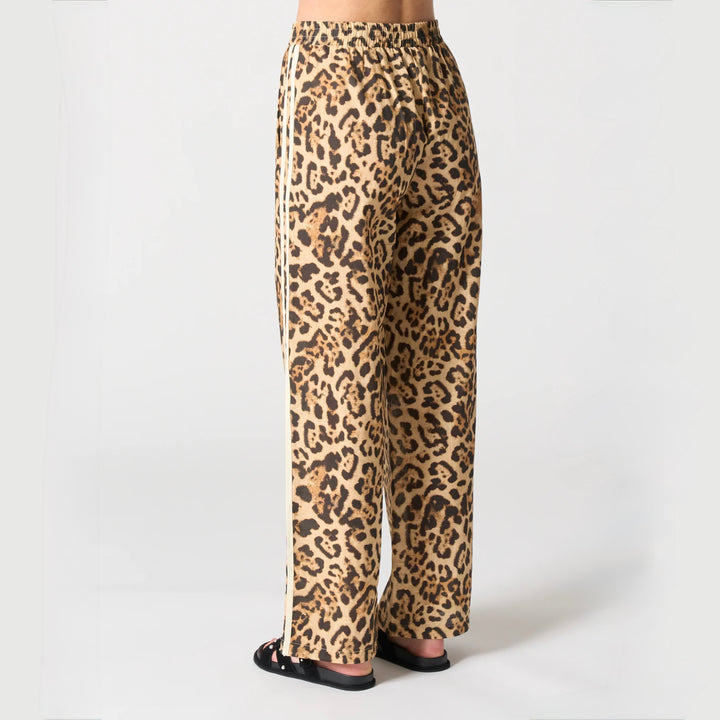 WALNUT MELBOURNE MADRID PANT: LEOPARD