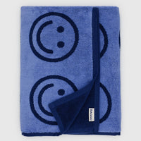 BAGGU BATH TOWEL: HAPPY BLUE