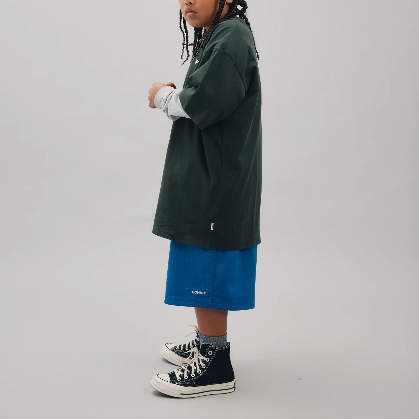 SONNIE BAGGY BASKETBALL SHORTS: ELECTRIC BLUE