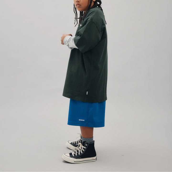 SONNIE BAGGY BASKETBALL SHORTS: ELECTRIC BLUE
