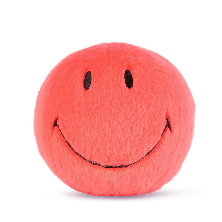 SMILEY ECO FUZZY: BRIGHT CORAL