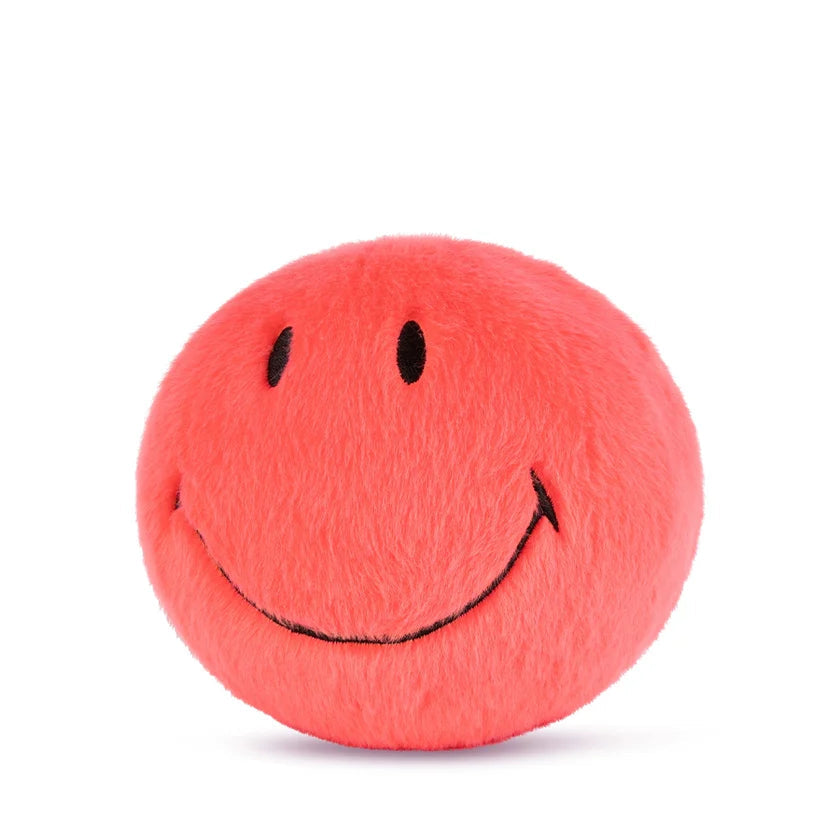 SMILEY ECO FUZZY: BRIGHT CORAL