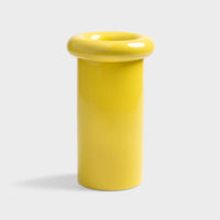 KLEVERING TURBAN VASE: YELLOW