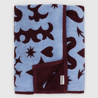 BAGGU BATH TOWEL: WESTERN CUT-OUTS