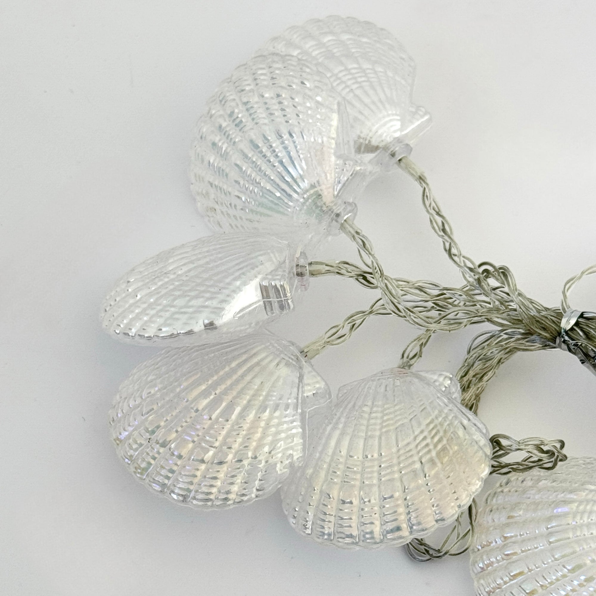 SCALLOP SHELL SOLAR STRING LIGHT