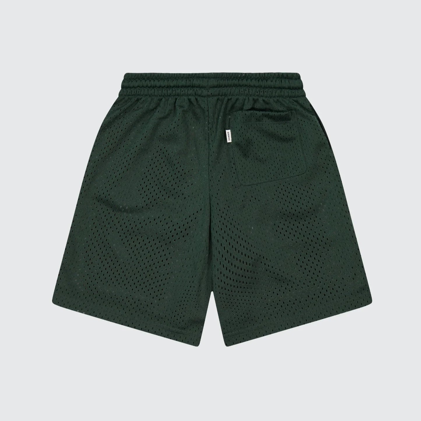 SONNIE BAGGY BASKETBALL SHORTS: FOREST GREEN