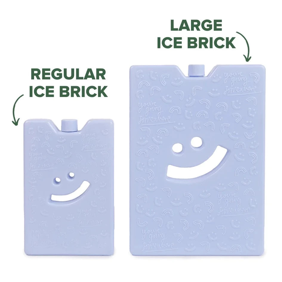 THE SOMEWHERE CO ICE BRICK LARGE: BLUE