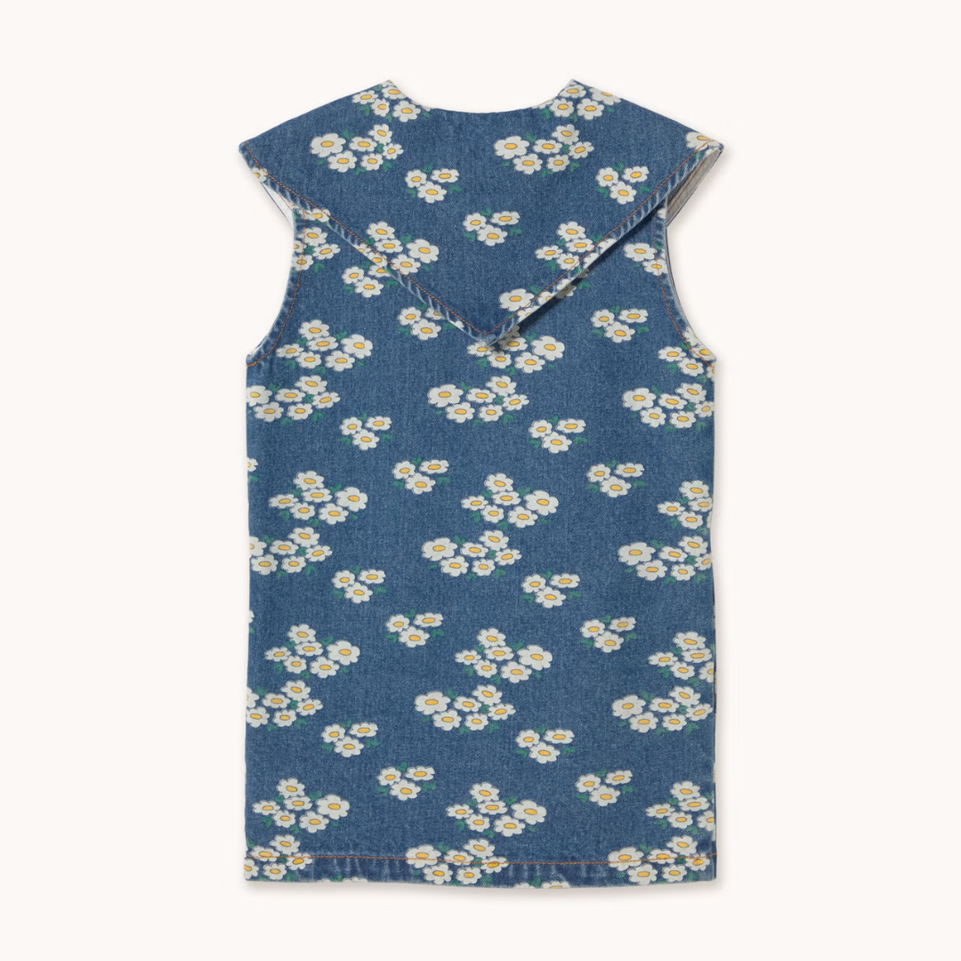 TINY COTTONS BLOSSOMS DENIM DRESS