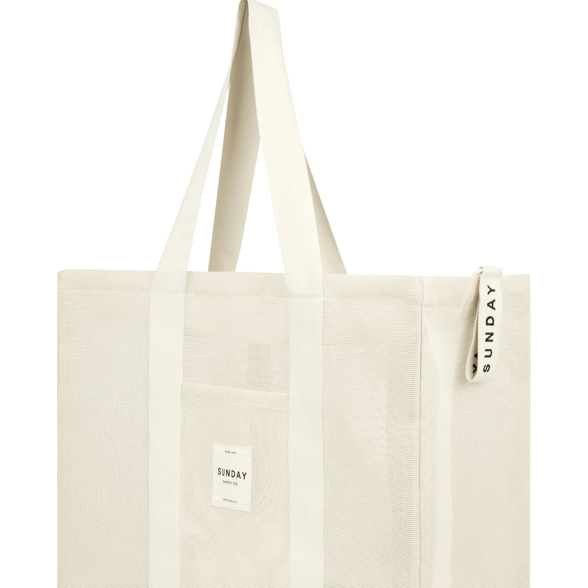 SUNDAY SUPPLY CO MESH BEACH BAG: DUNES