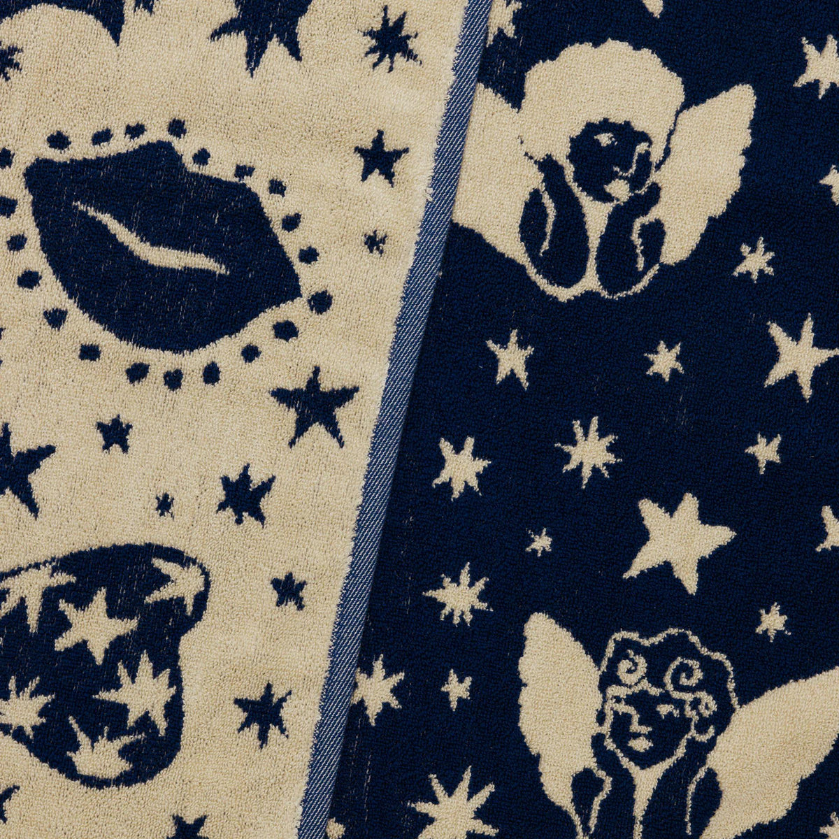 BAGGU BATH TOWEL: CHERUB BOWS