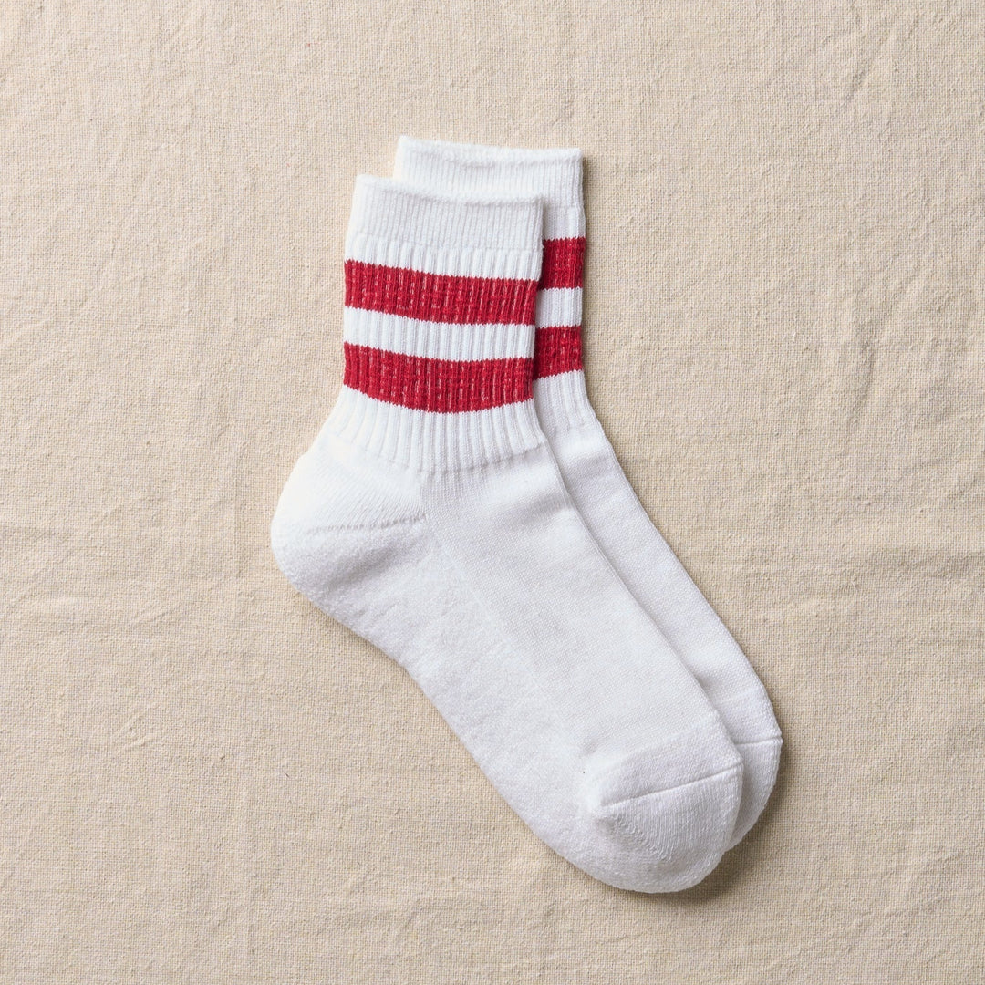 YAHAE ORGANIC COTTON LINEN PILE SOCKS
