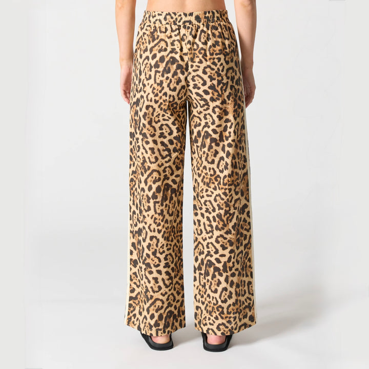 WALNUT MELBOURNE MADRID PANT: LEOPARD