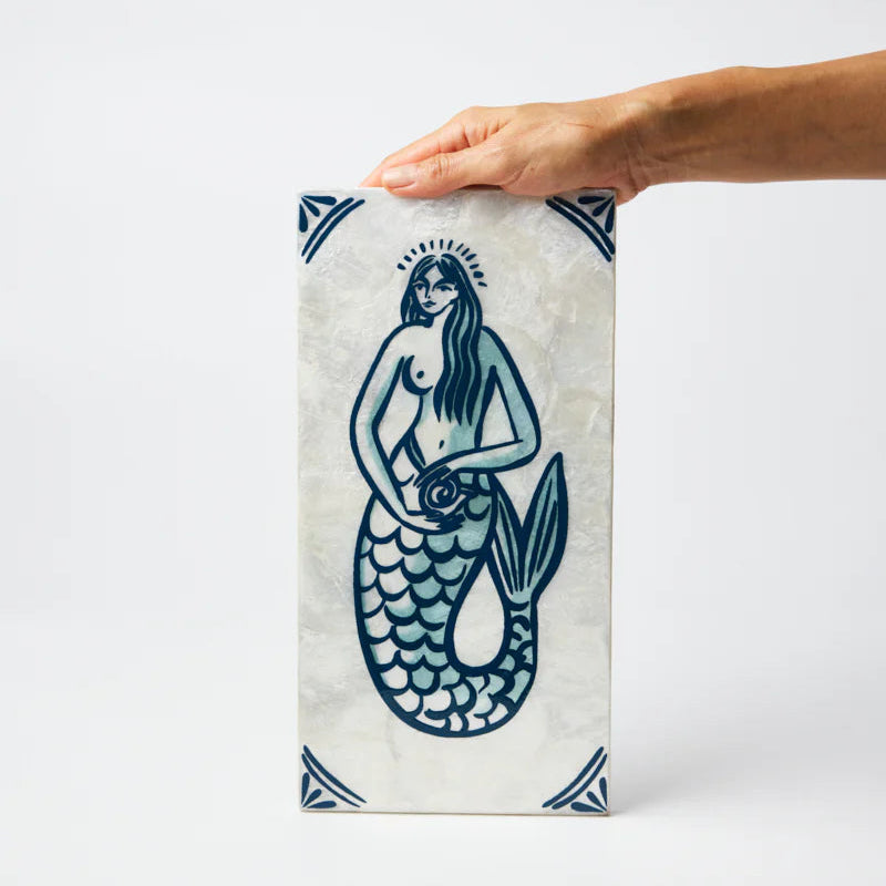 J & CO TAVERNA WALL ART: MERMAID