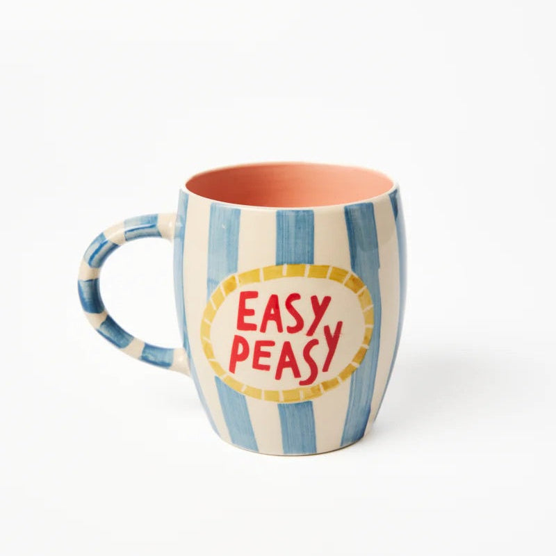J & CO LOVE NOTES MUG: EASY PEASY