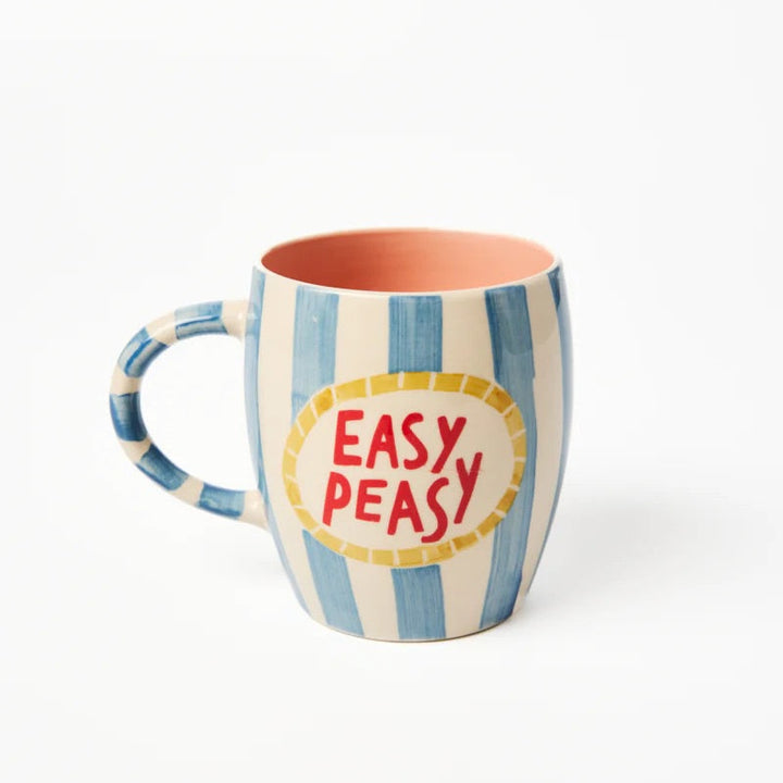 J &amp; CO LOVE NOTES MUG: EASY PEASY