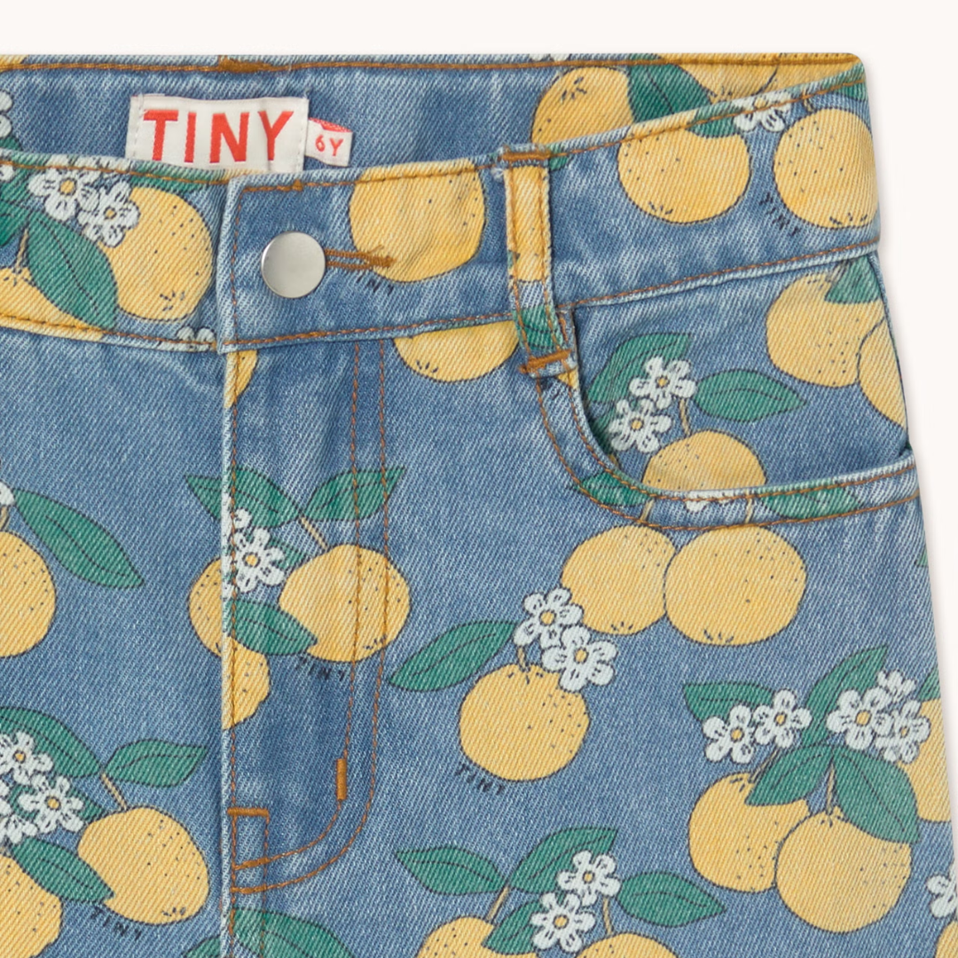 TINY COTTONS ORANGES DENIM JEANS
