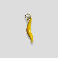 JEAN RILEY GLASS CHARM: BANANA