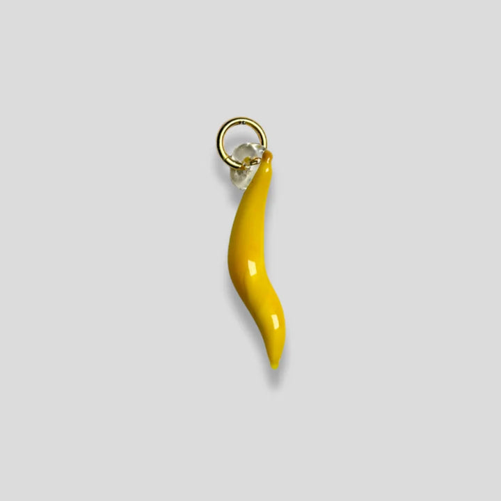 JEAN RILEY GLASS CHARM: BANANA