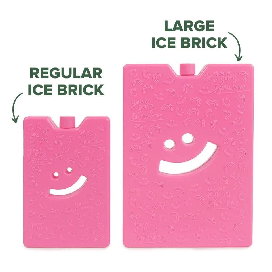 THE SOMEWHERE CO ICE BRICK LARGE: PINK
