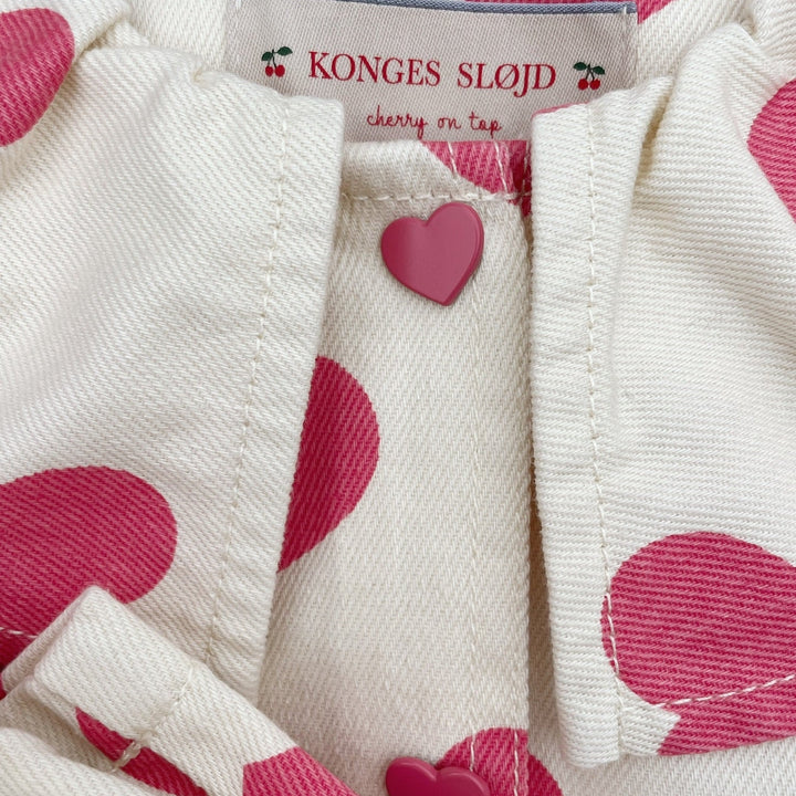 KONGES SLOJD MAGOT COLLAR JACKET: BON COEUR PINK, lifestyle