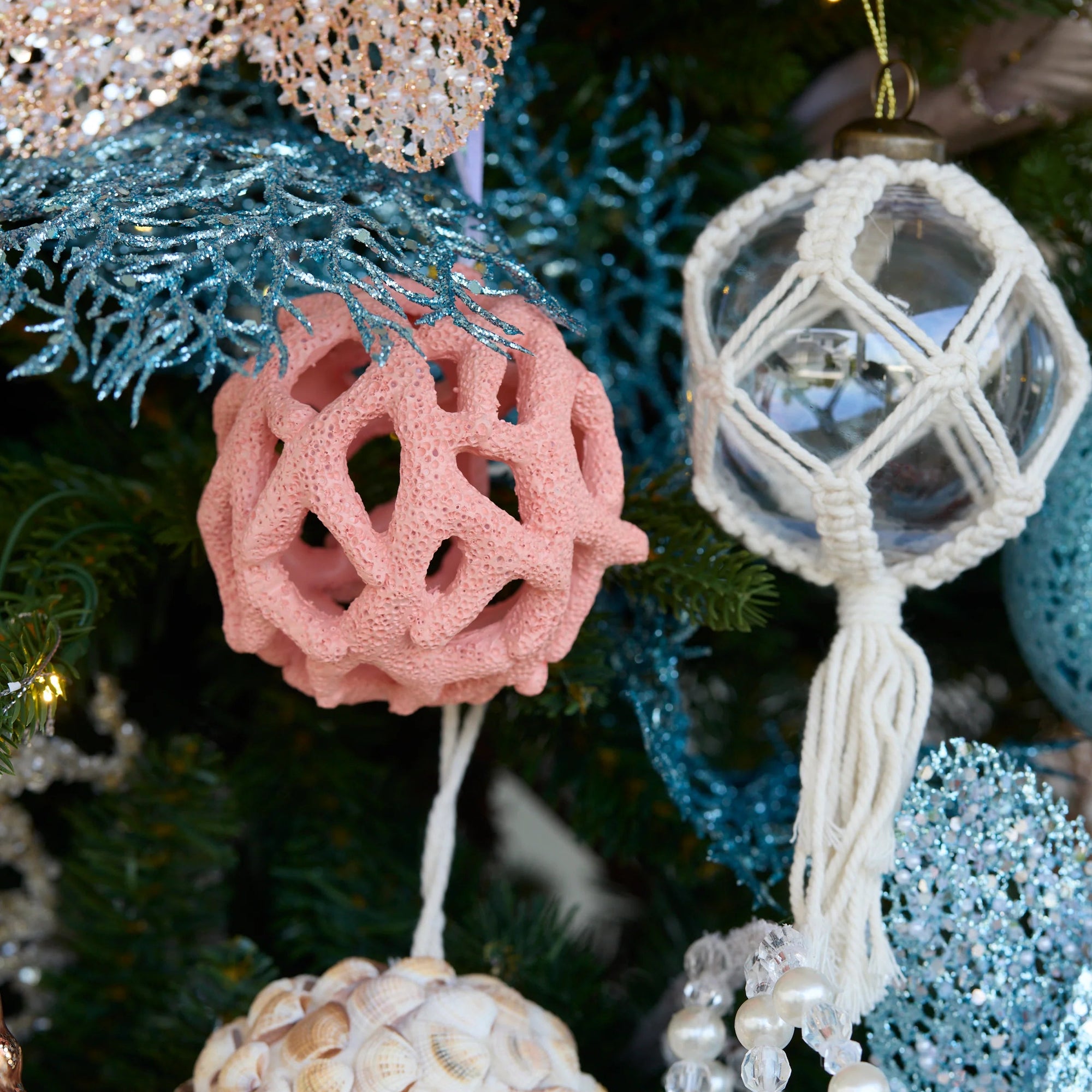 CORAL BAUBLE